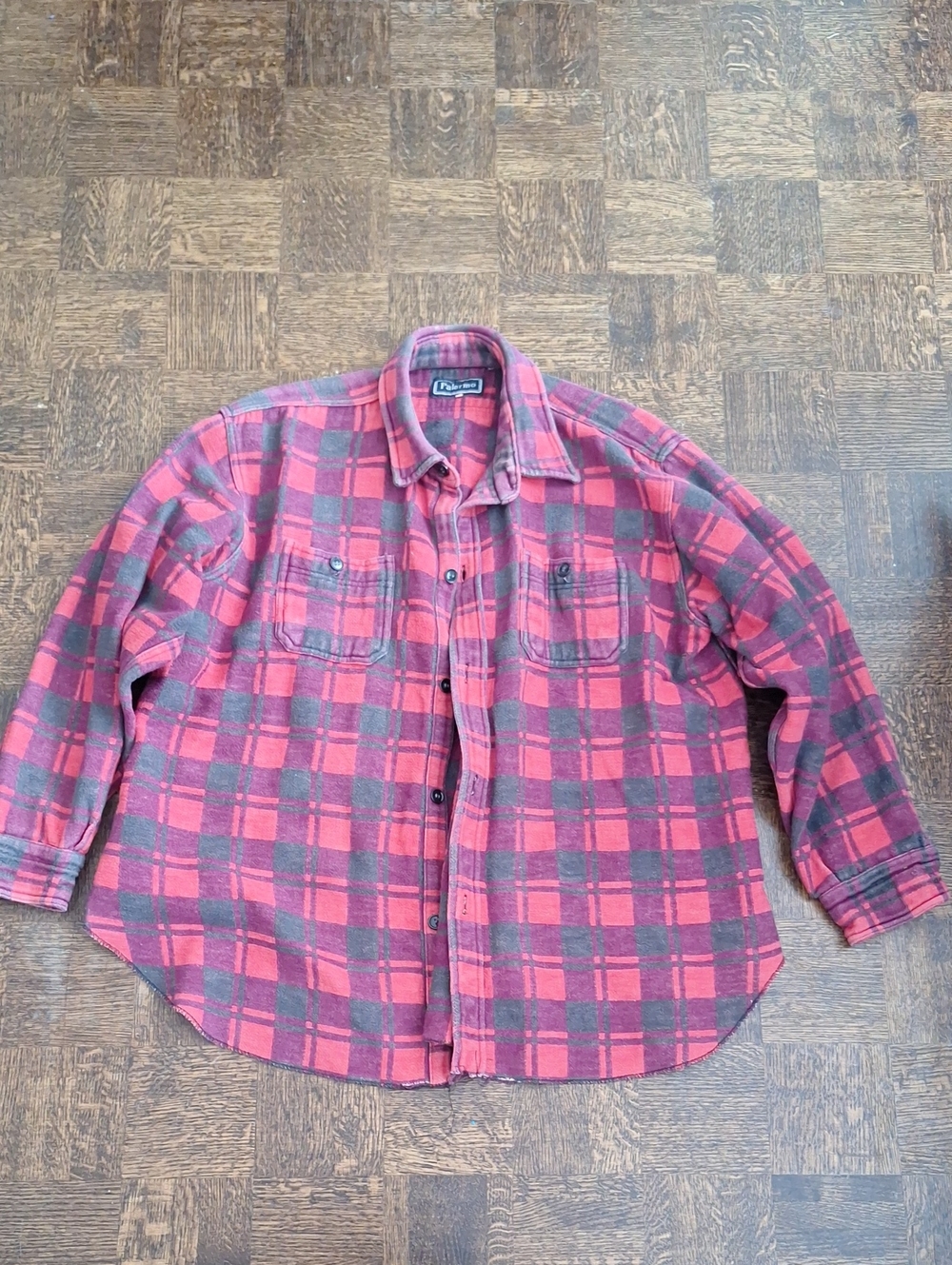 Vintage Palermo Plaid Thick Shirt/jacket